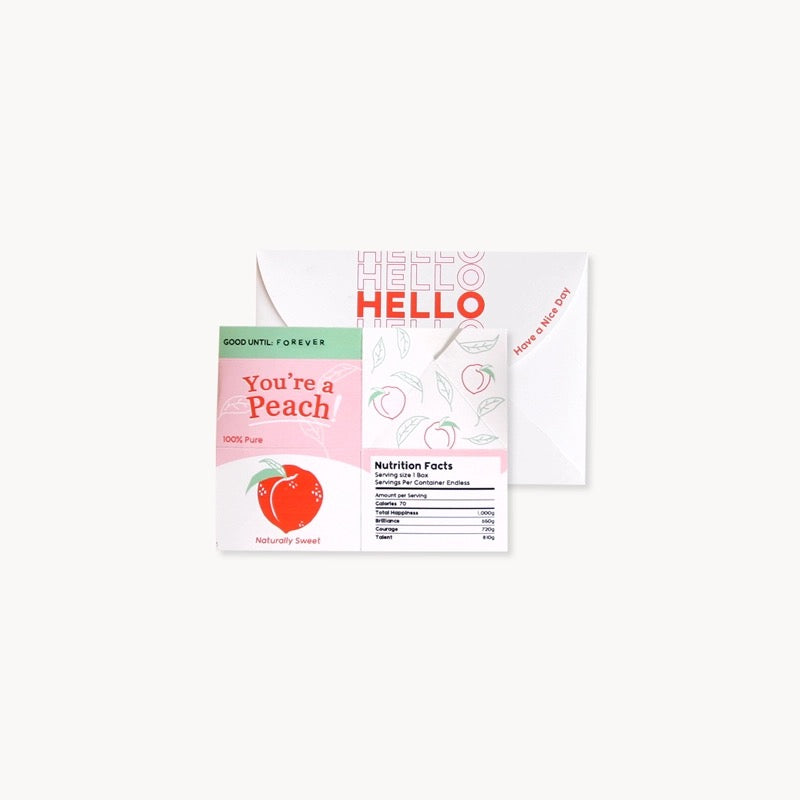 Juice Box Pop-up Card