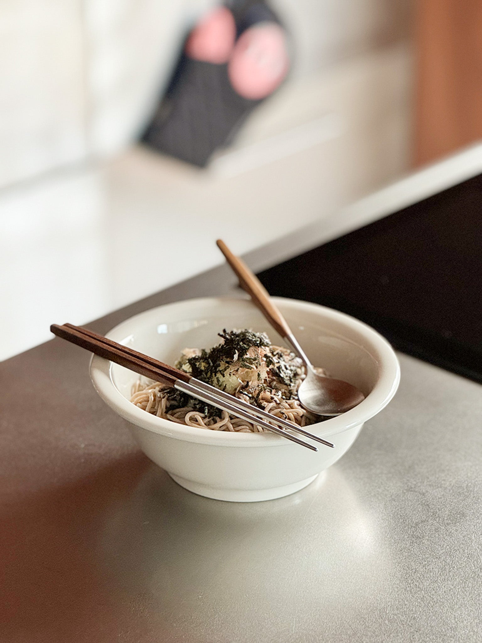 Square Maple Spoon & Chopsticks Set