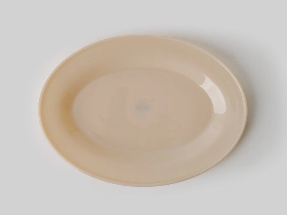 UNS Milk Glass Oval Platter