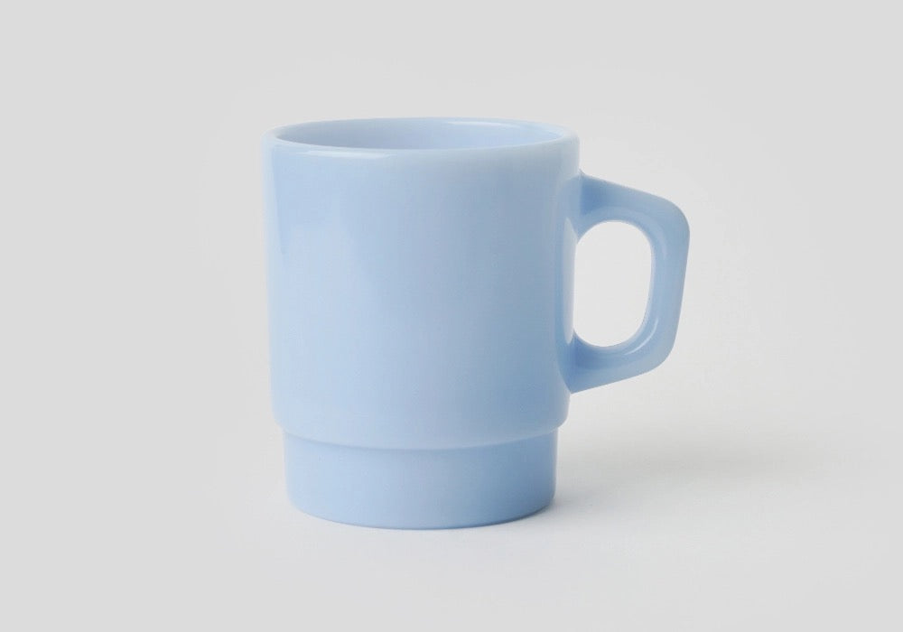 UNS Milk Glass Mug