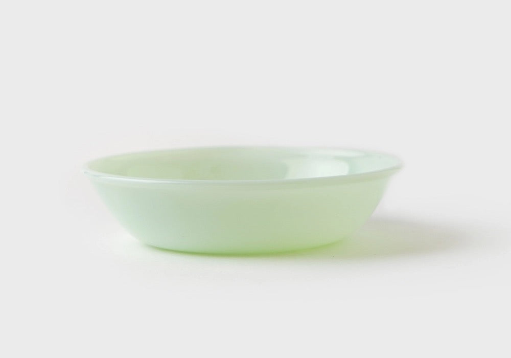 UNS Milk Glass Side Dish