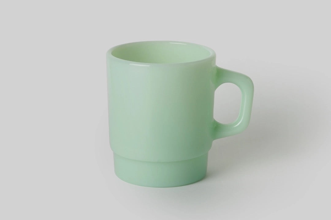 UNS Milk Glass Mug