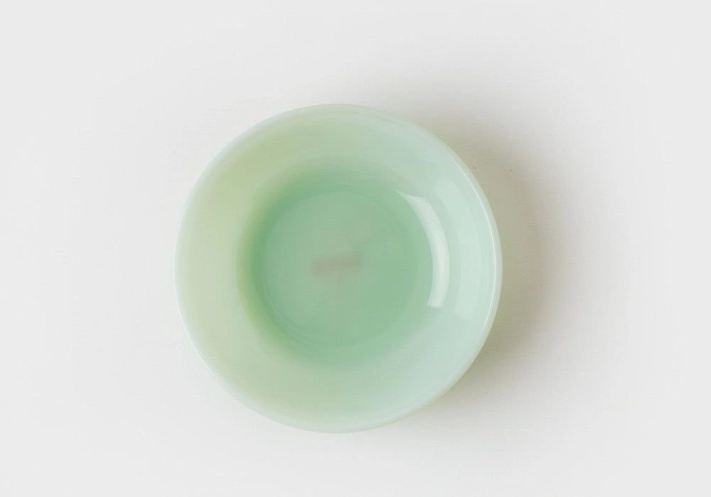 UNS Milk Glass Side Dish