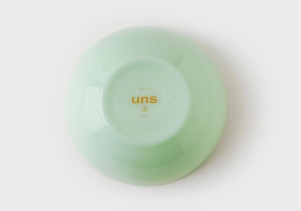 UNS Milk Glass Bowl
