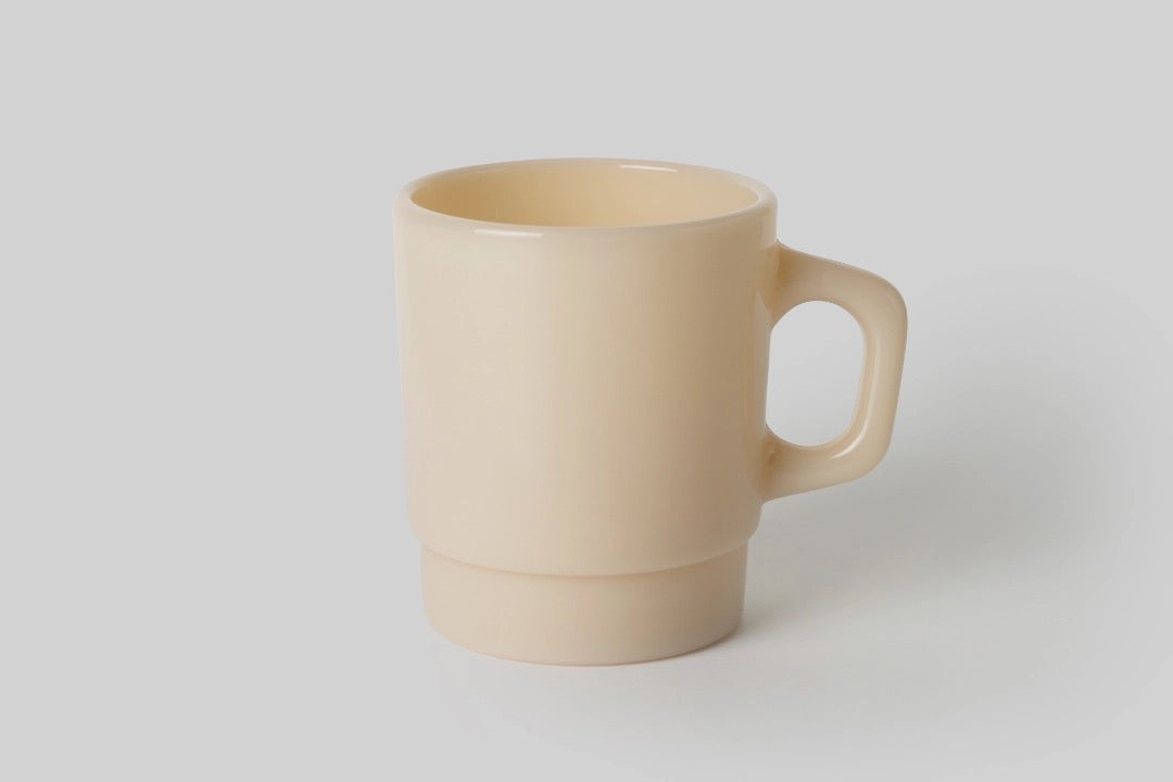 UNS Milk Glass Mug