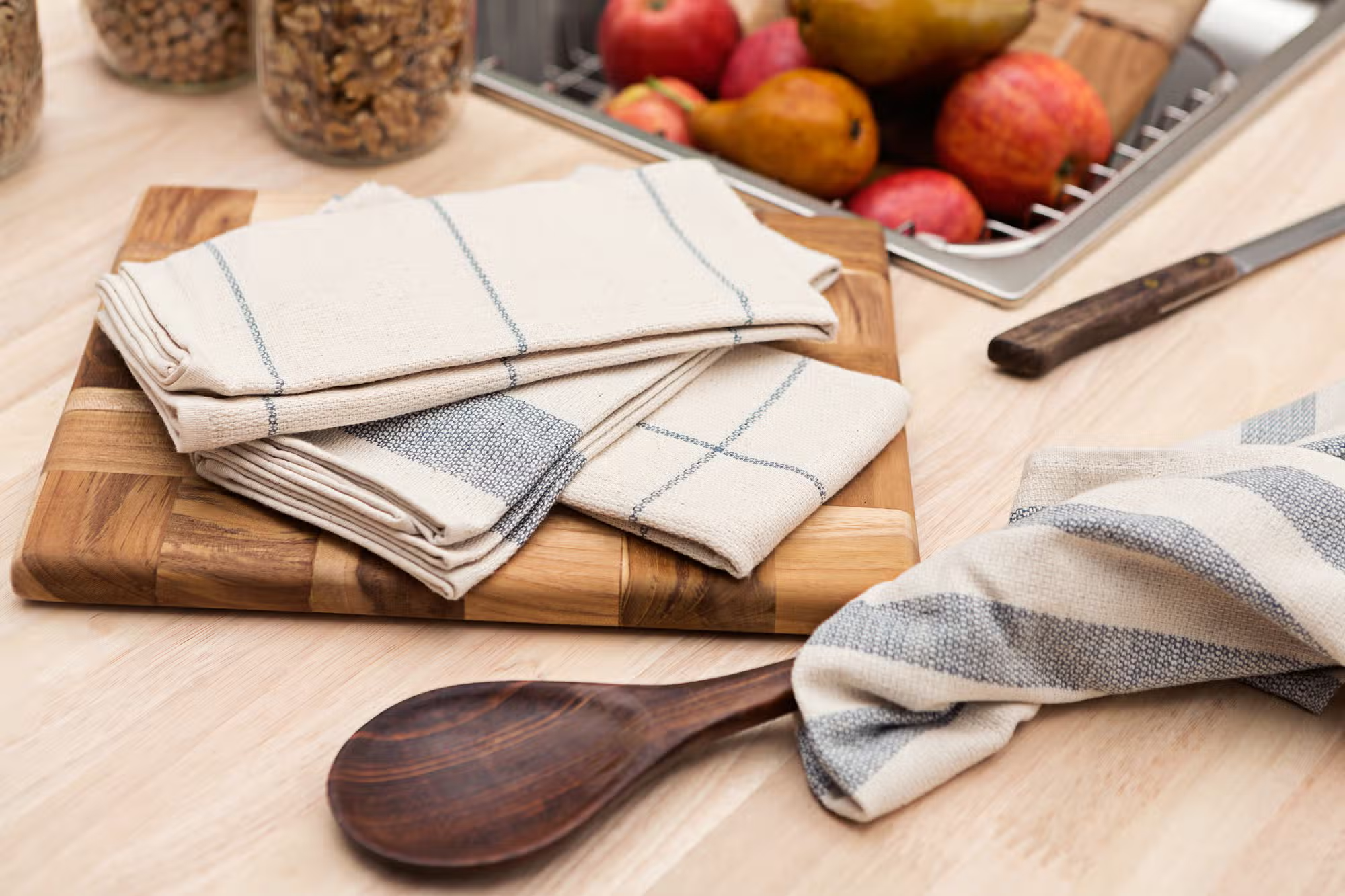 Cotton Kitchen Towels (Set of 4)
