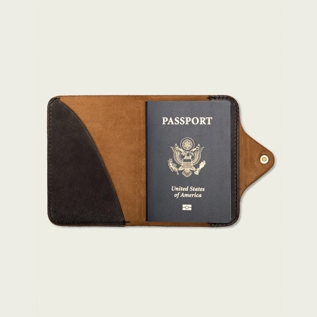 WP Standard Leather Snap Passport Travel Wallet