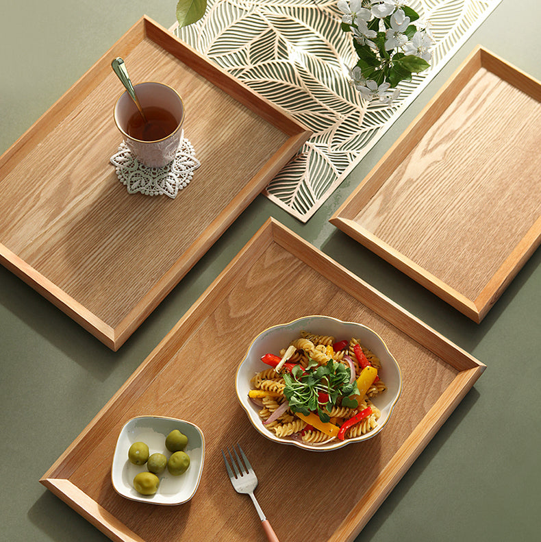 Wooden Flat Serving Tray (3 Sizes) - Main Image