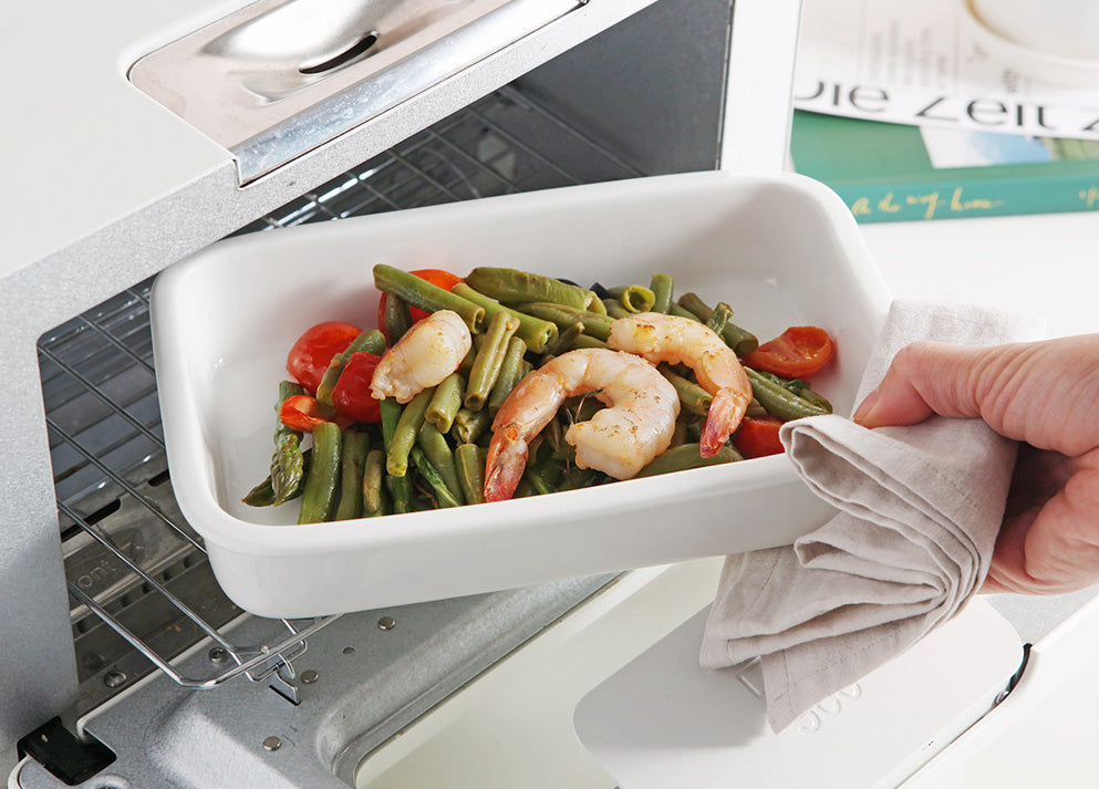 Ceramic Dish and Rack Set