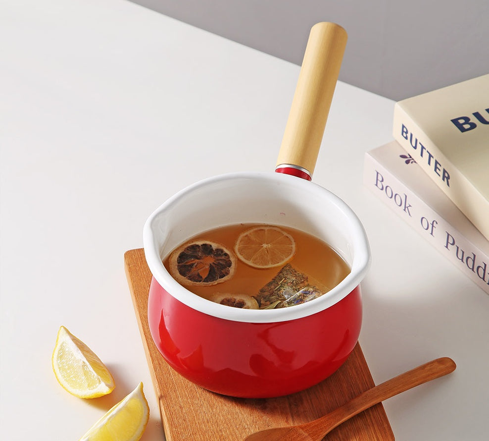 Enamel Milk Pan