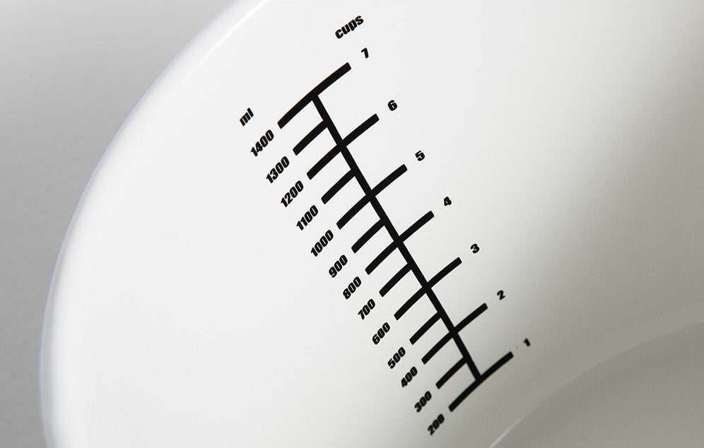 Enamel Canister Round Pot