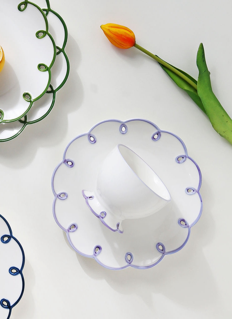 Blooming Flower Dessert Plate (New Size!)