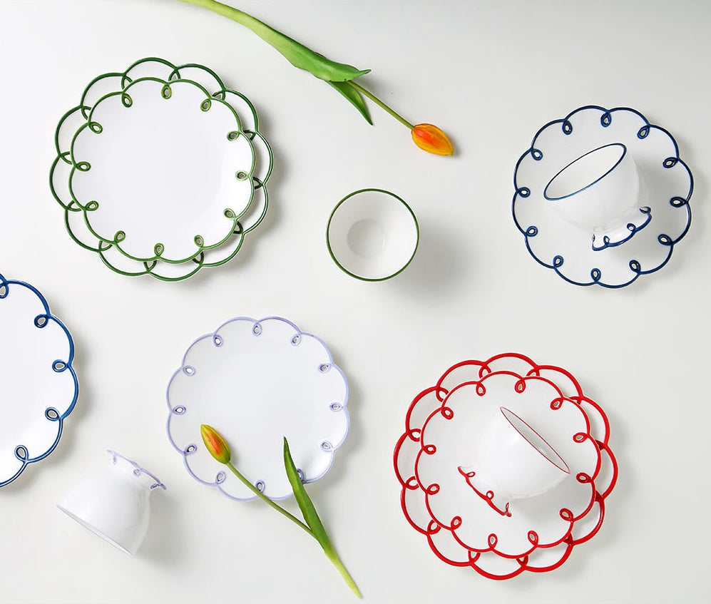 Blooming Flower Dessert Plate (New Size!)