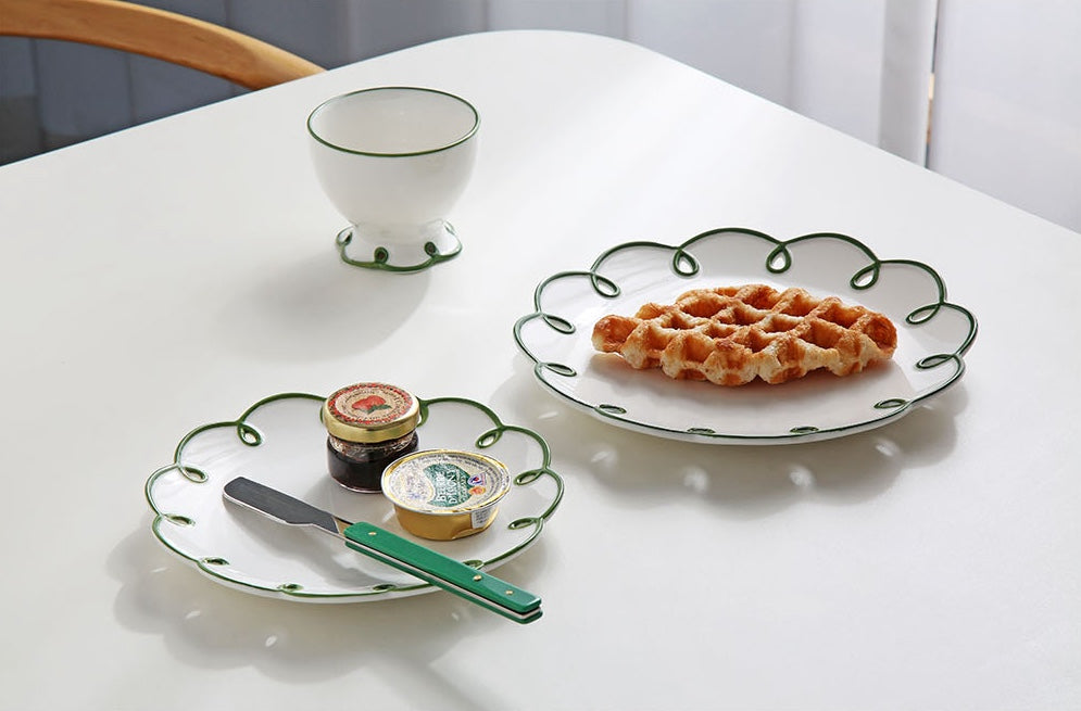 Blooming Flower Dessert Plate (New Size!)