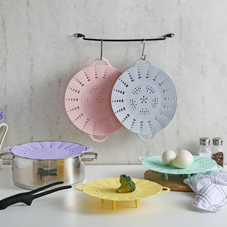 Silicone Steamer Basket (New Colors!)