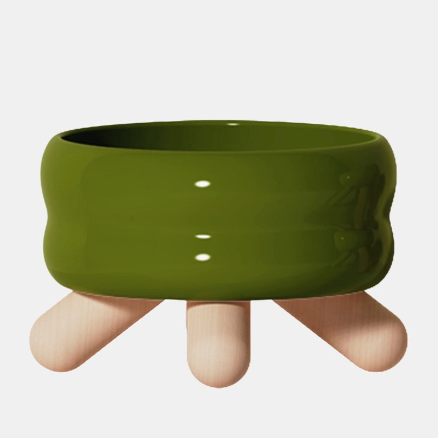 Elevated Ceramic Water Bowl
