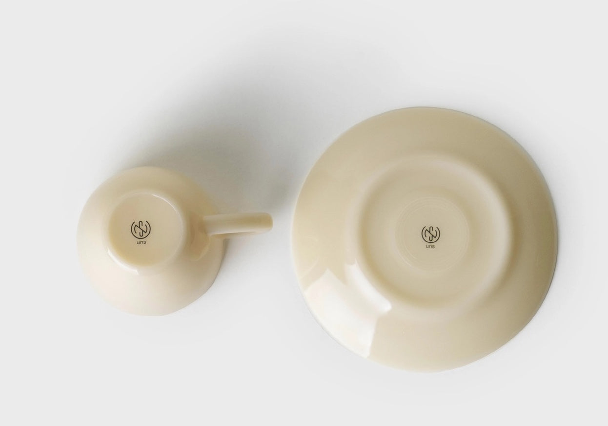 UNS Milk Glass Teacup Set