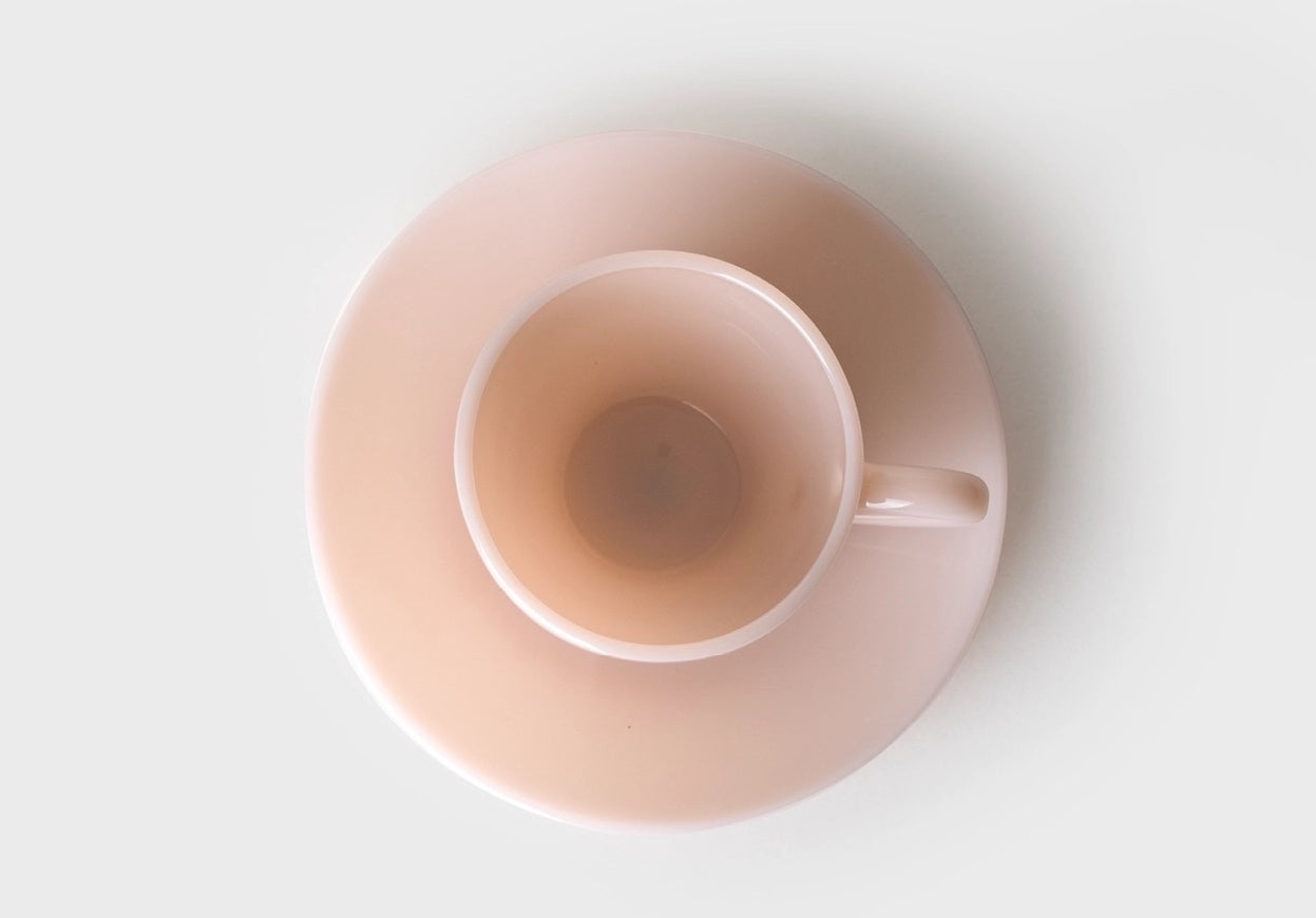 UNS Milk Glass Teacup Set