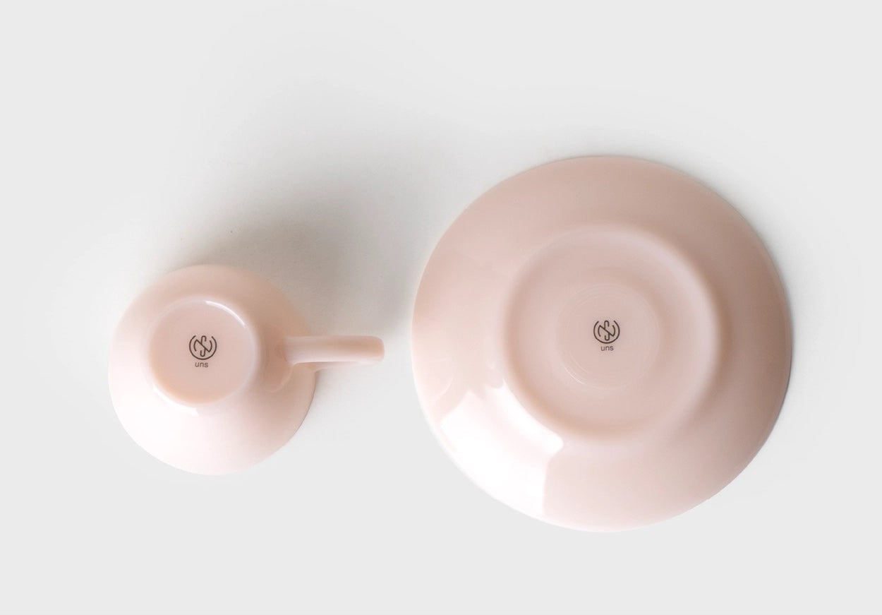 UNS Milk Glass Teacup Set