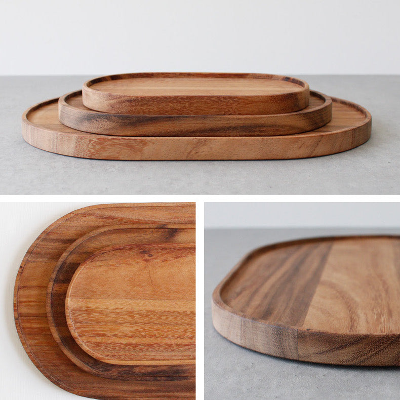 Wooden Oval Tray (3 Sizes)