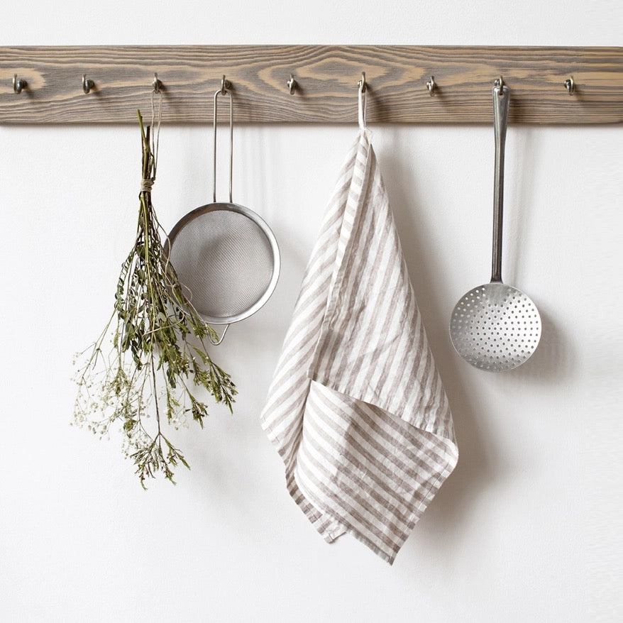 Solid Linen Kitchen Towel (8 Colors)