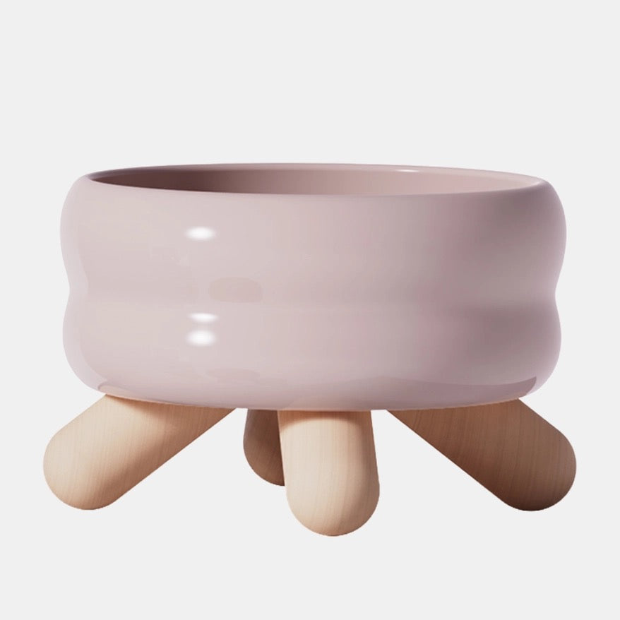 Elevated Ceramic Water Bowl