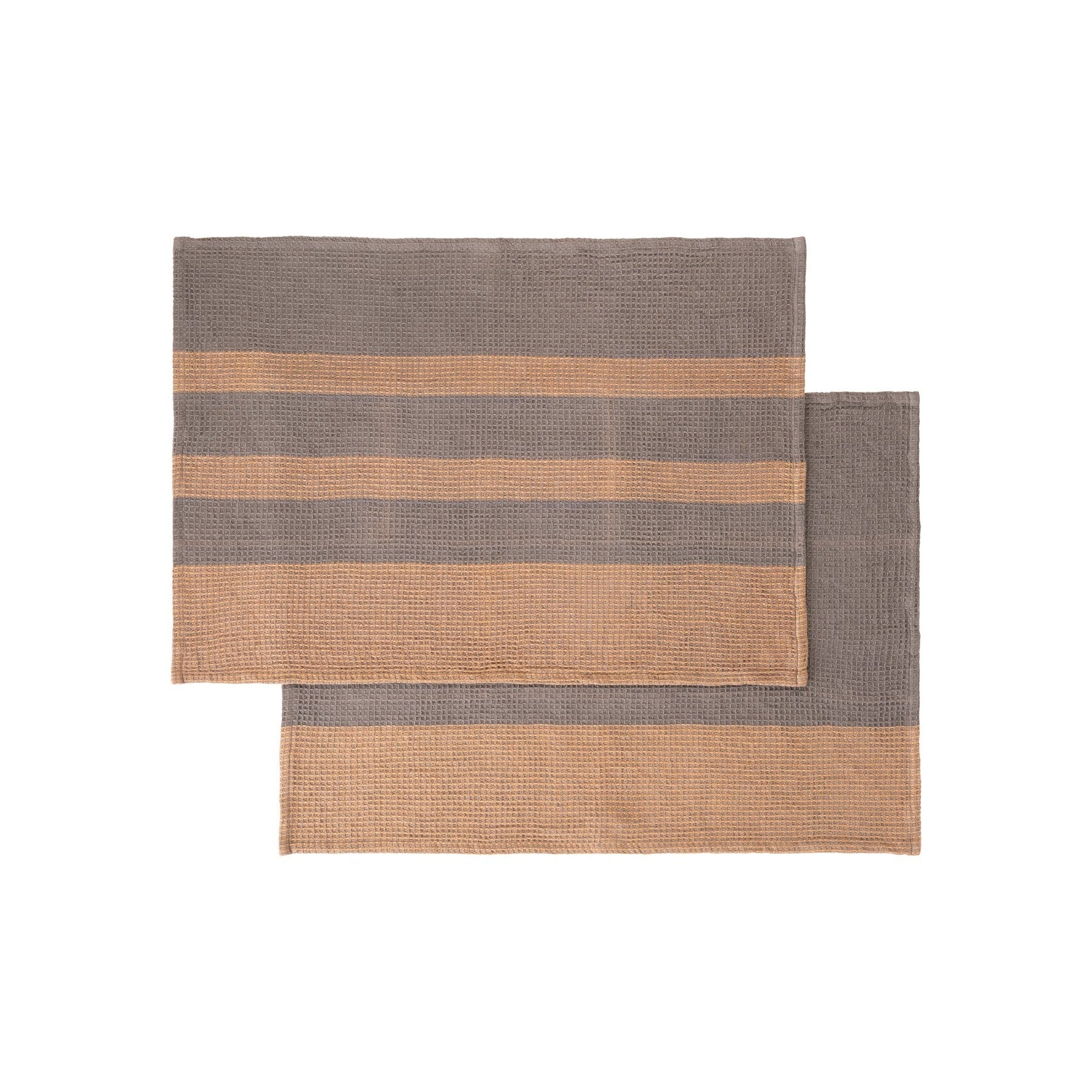 Blomus Gano Organic Cotton Waffle Tea Towels - Set Of 2