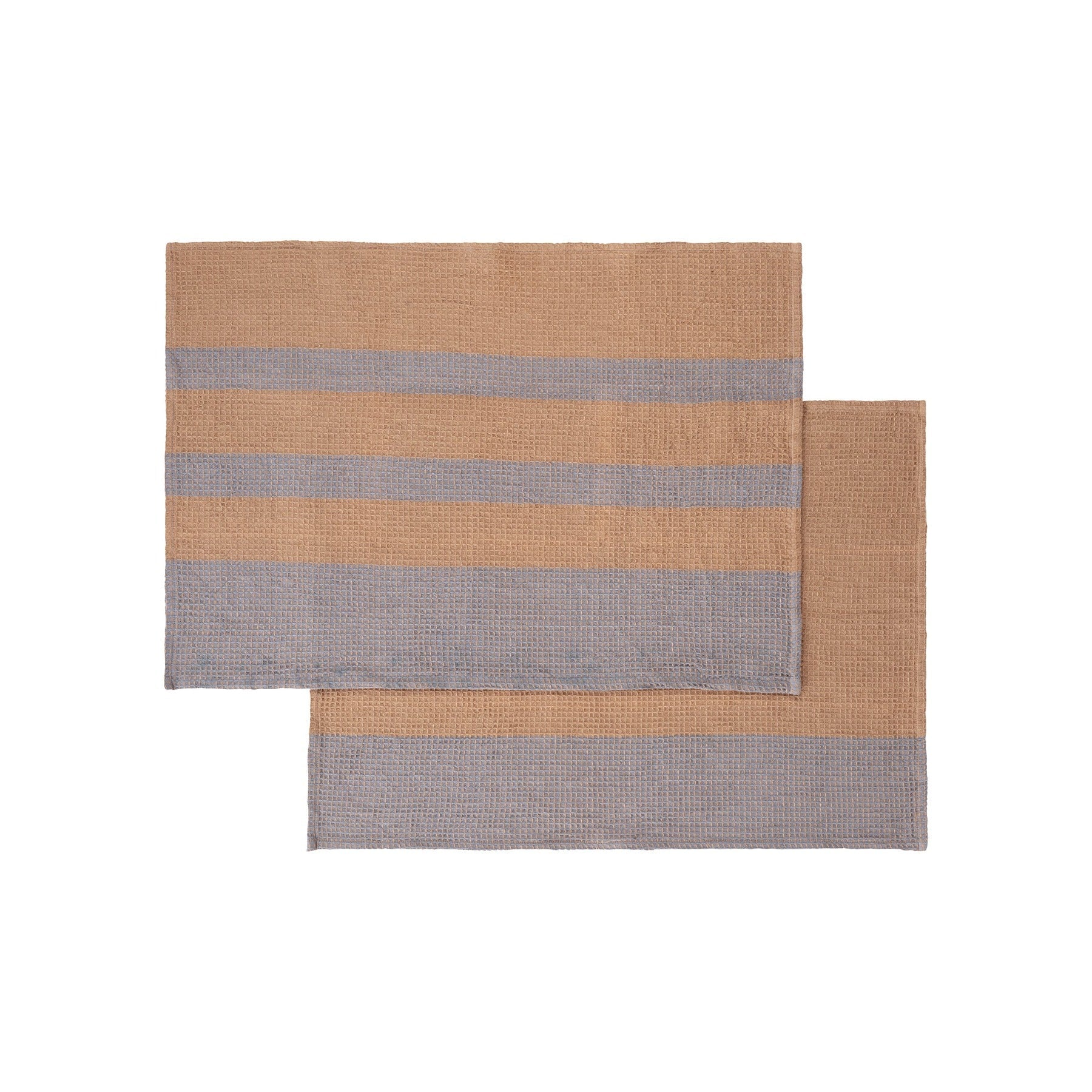Blomus Gano Organic Cotton Waffle Tea Towels - Set Of 2