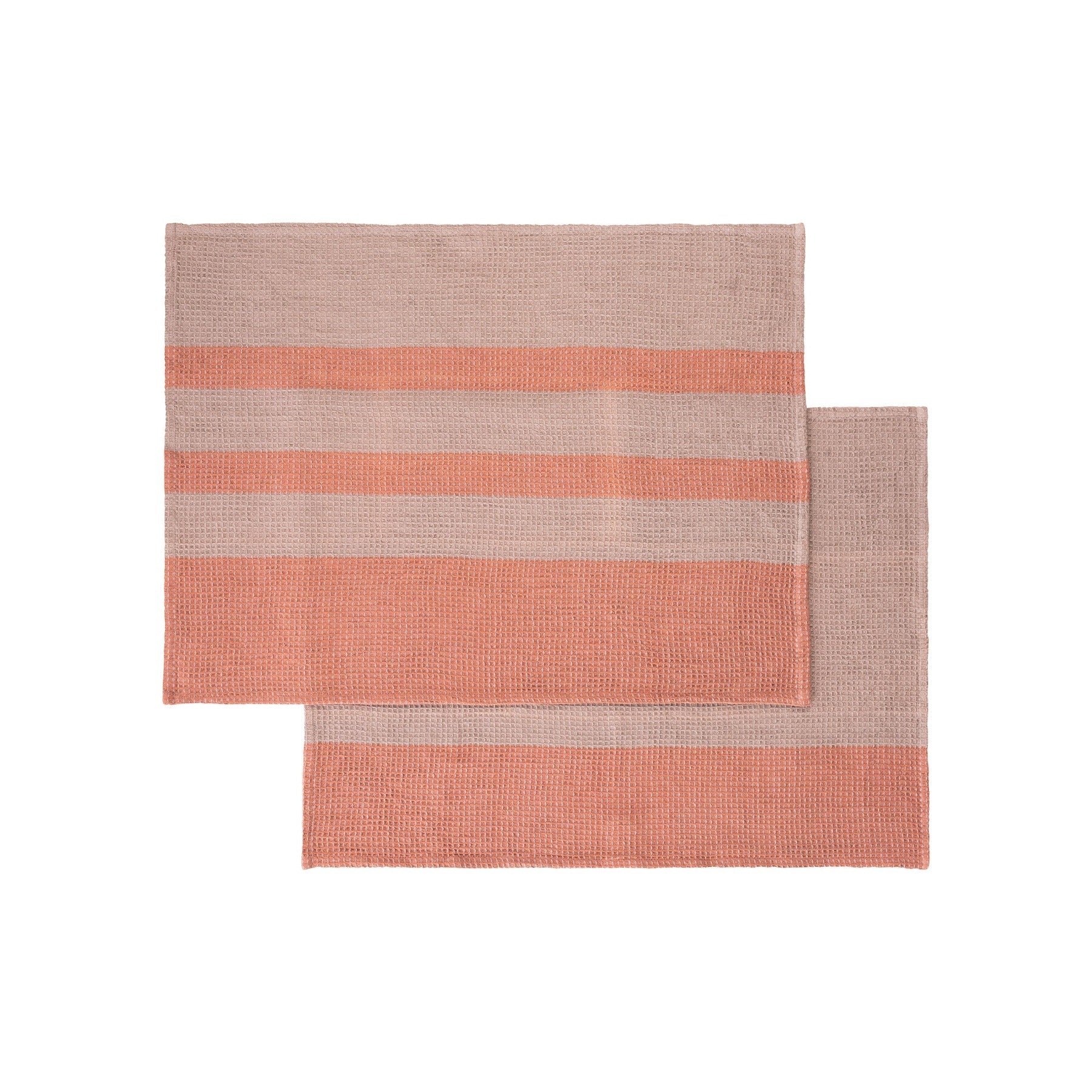 Blomus Gano Organic Cotton Waffle Tea Towels - Set Of 2