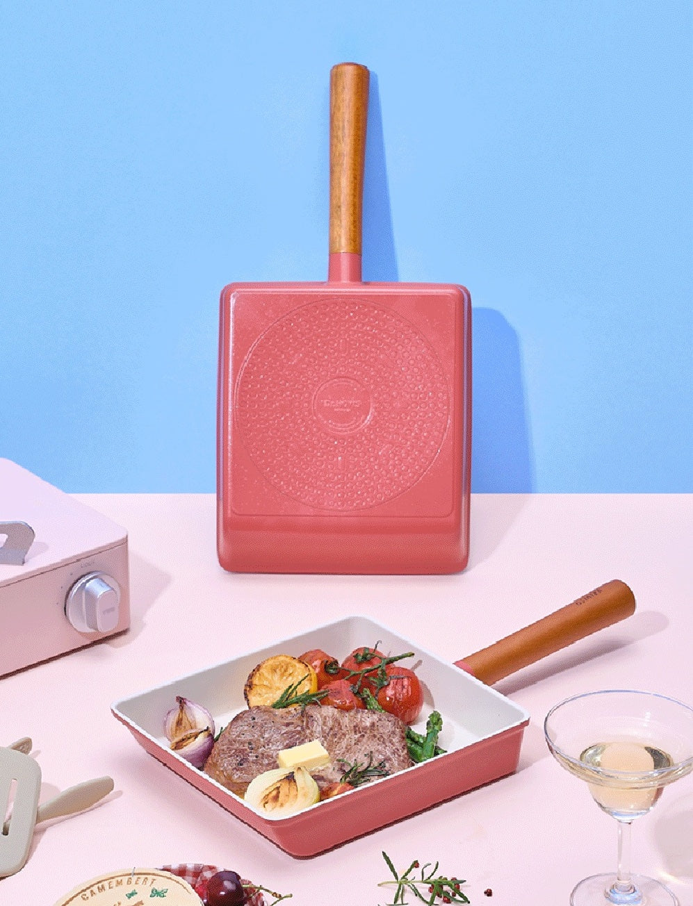 Dr.HOWS Omiza Square Pan (New Colors!)