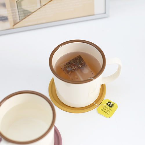 Awaken Melamine Brown Sugar Rim - Line Mug