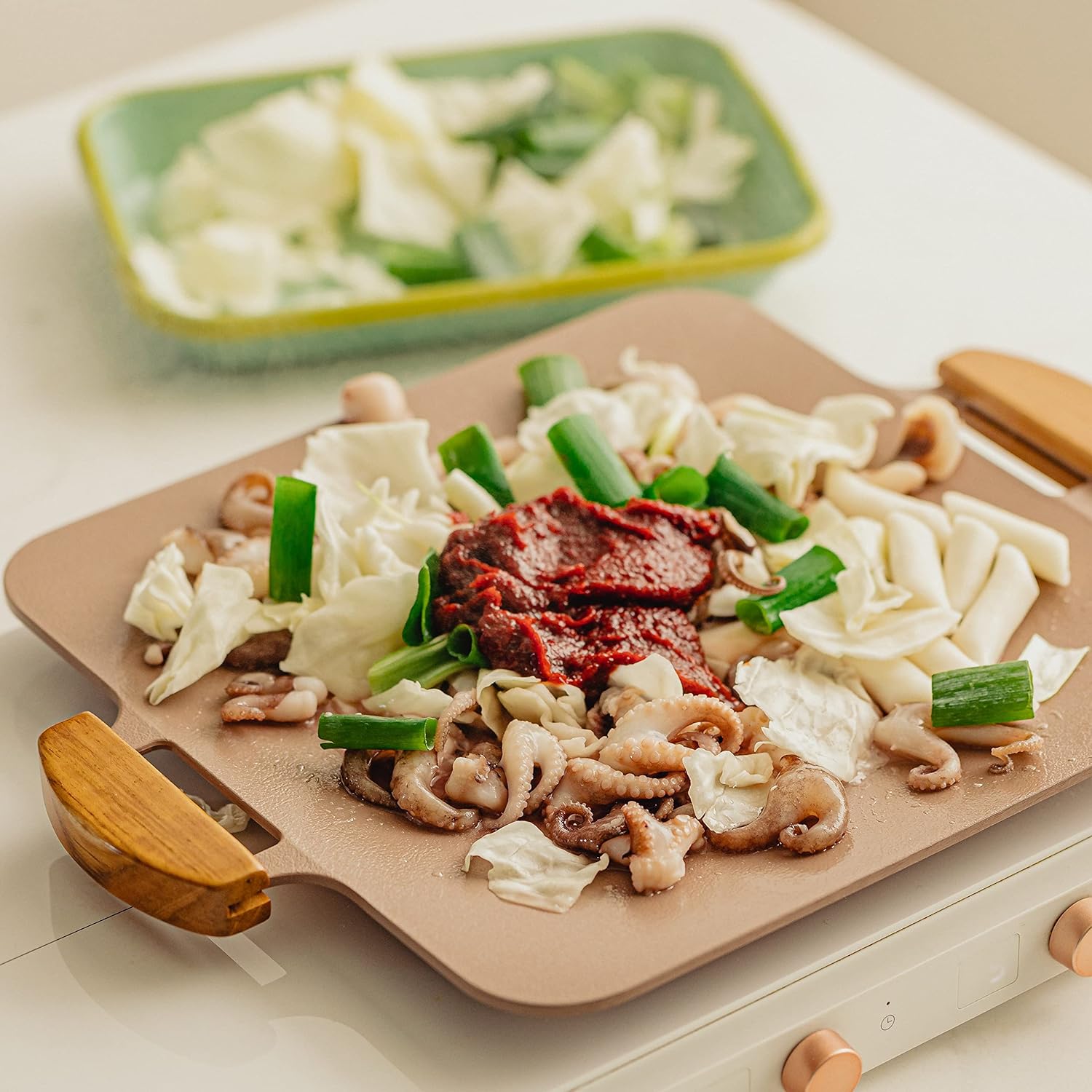 Dr.HOWS Solid Square Griddle Pan