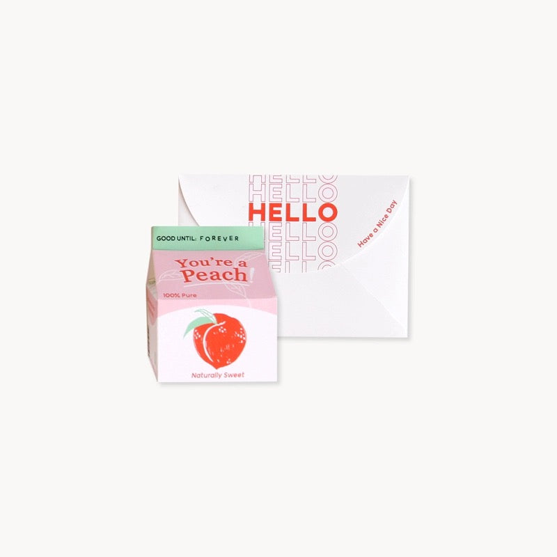 Juice Box Pop-up Card