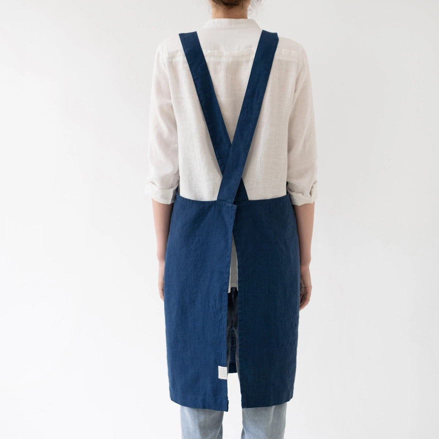 Linen Crossback Apron (New Colors!)