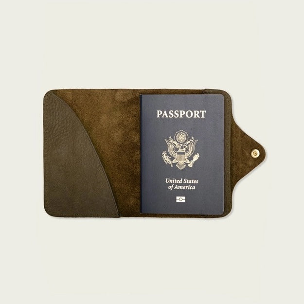 WP Standard Leather Snap Passport Travel Wallet