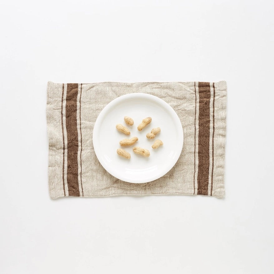 Vintage Style Linen Placemat (6 Colors)
