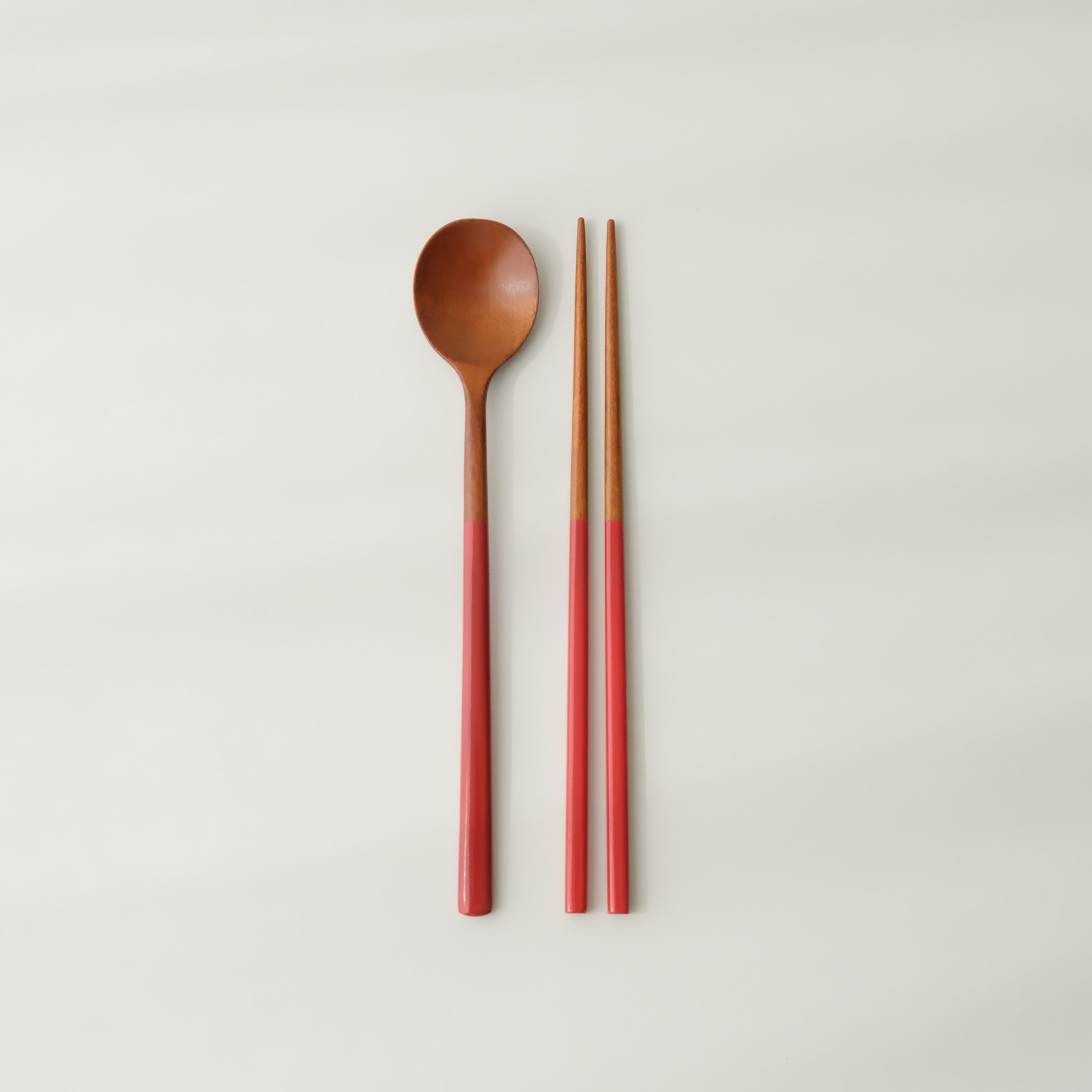 Obangdal Wood Spoon and Chopstick Set (New Colors!)