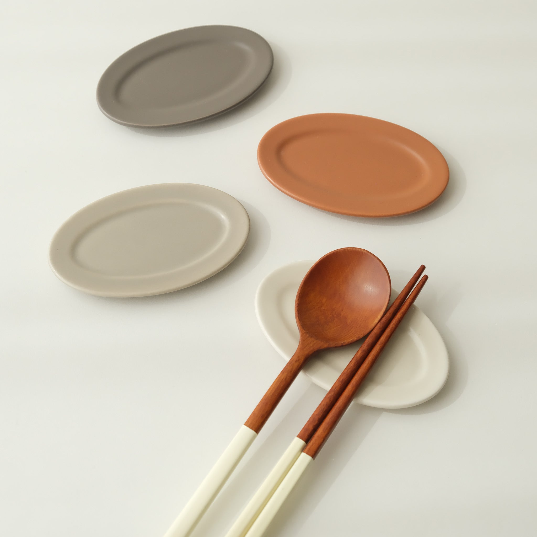 Obangdal Wood Spoon and Chopstick Set (New Colors!)