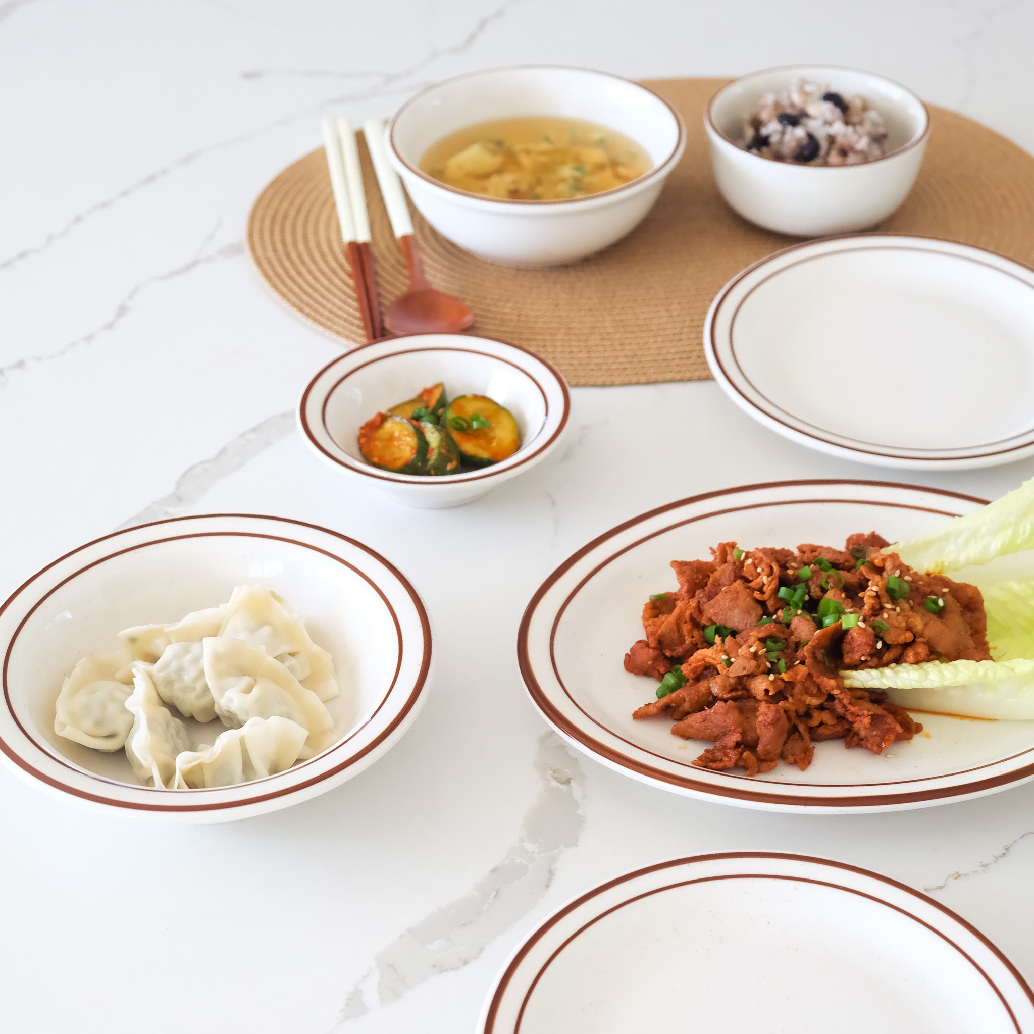 TUXTON Bahama Korean Style Set-10 pieces (Save $8)