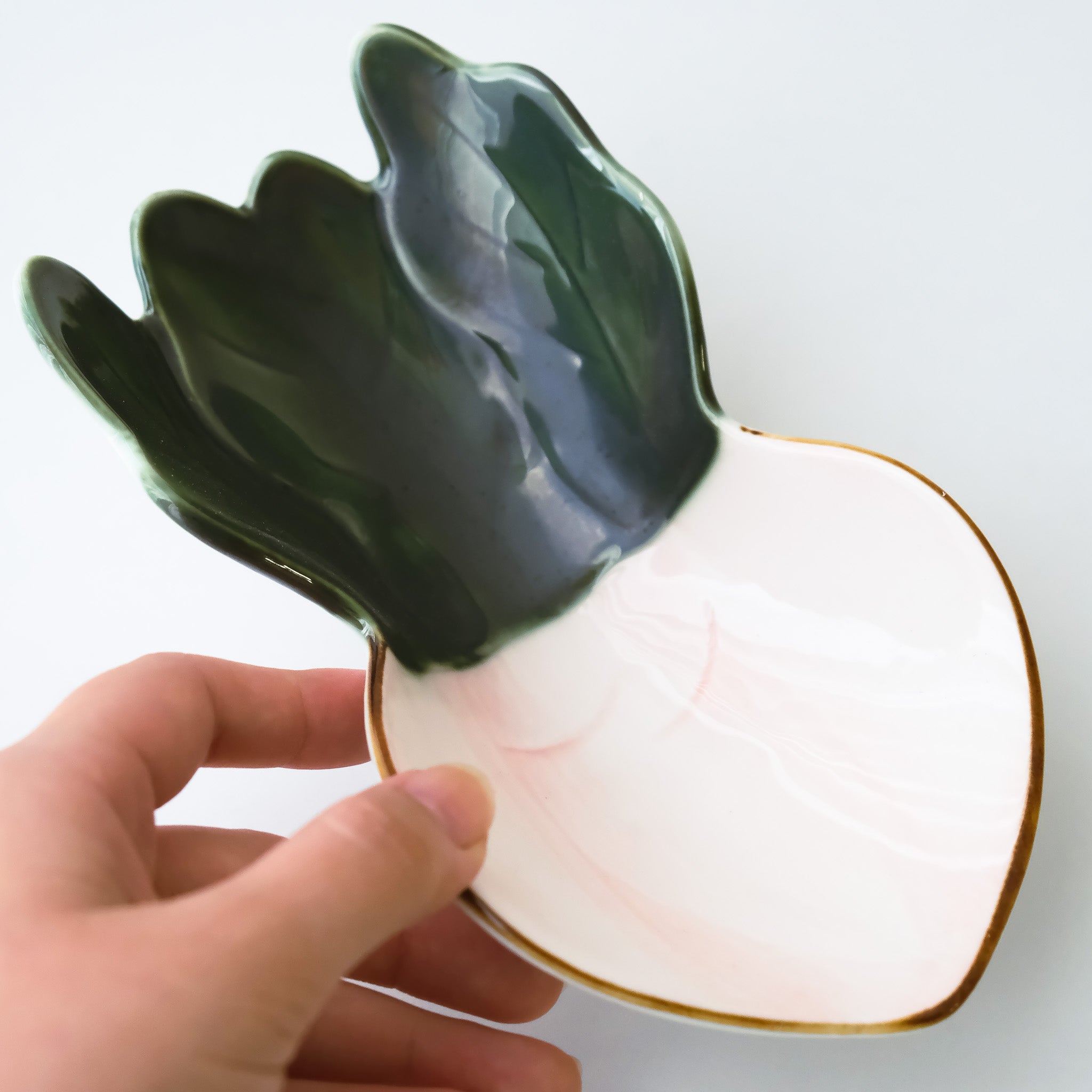 Vegetable Shaped Snack Dish