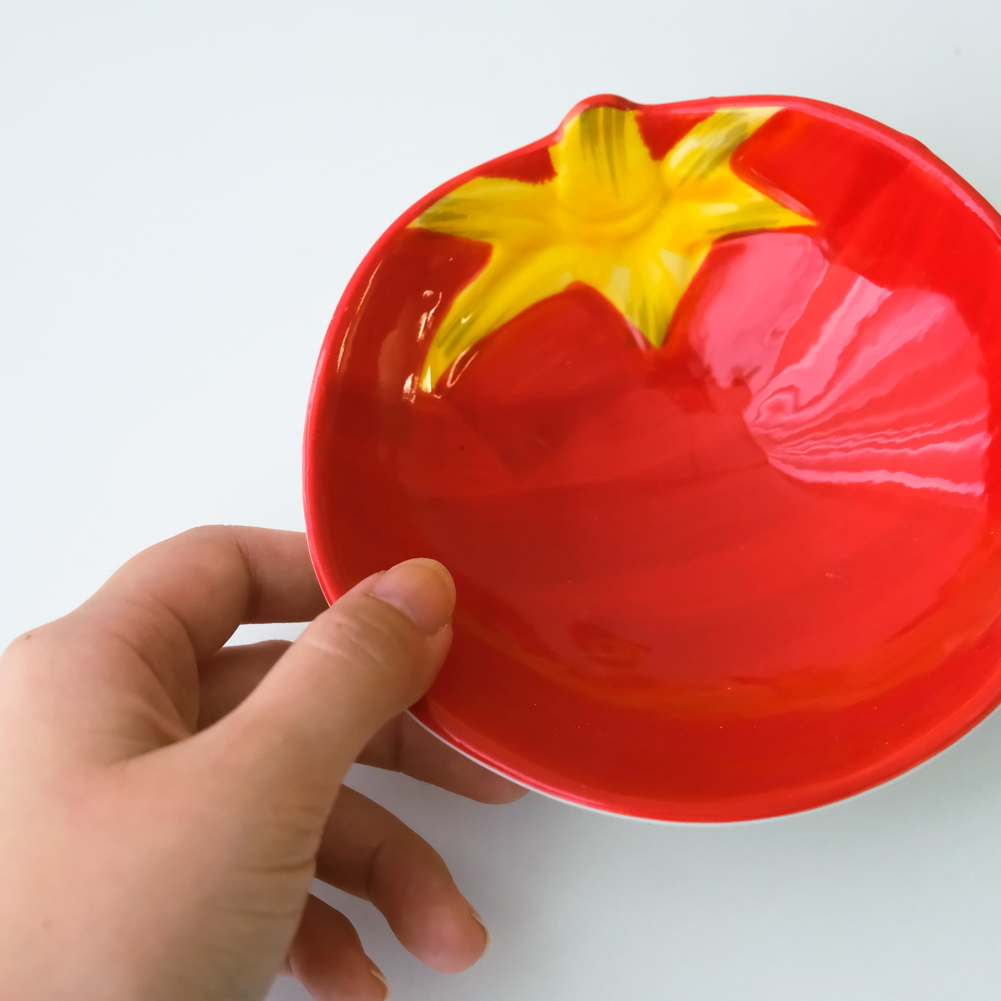 Vegetable Shaped Snack Dish