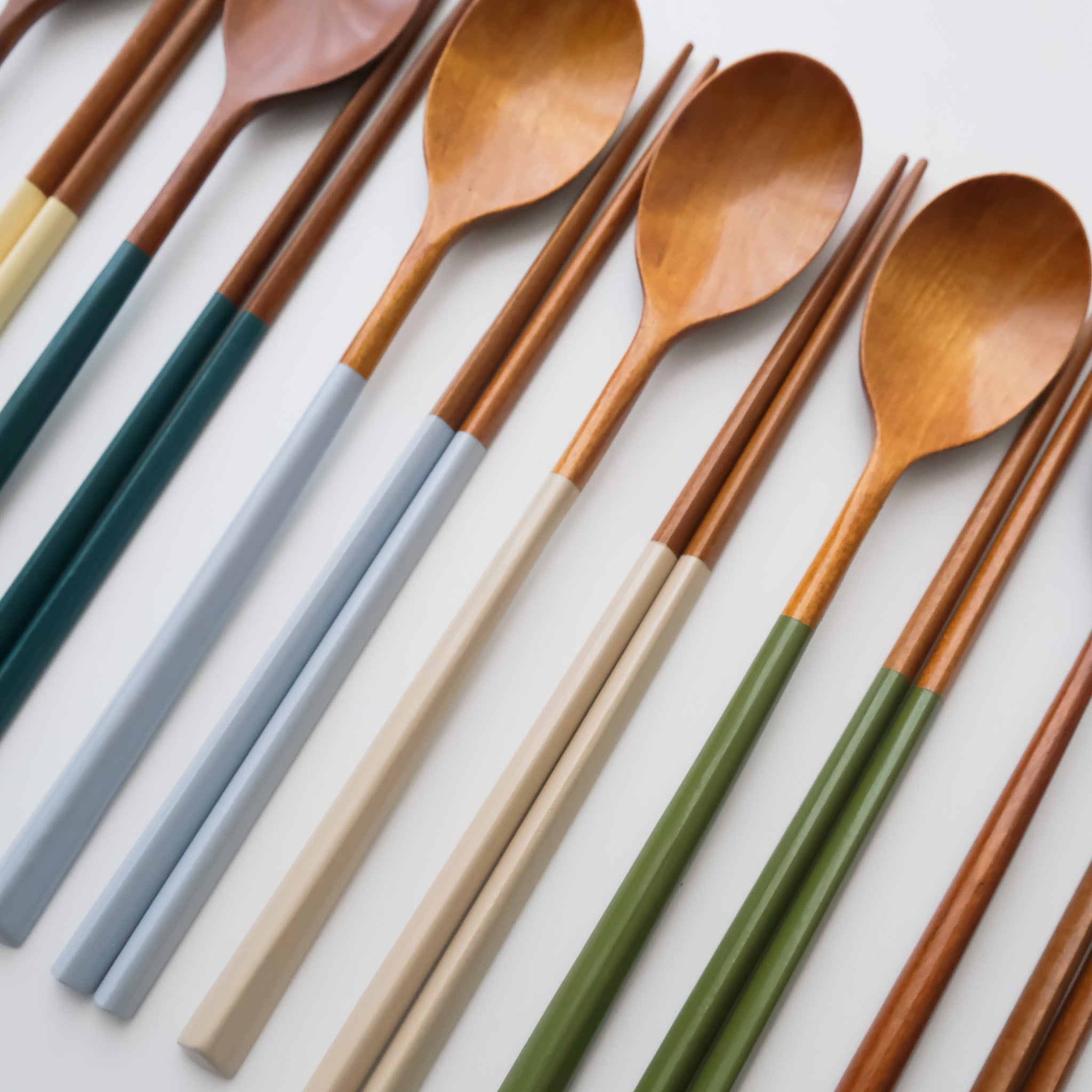 Acacia Spoon & Chopsticks Set