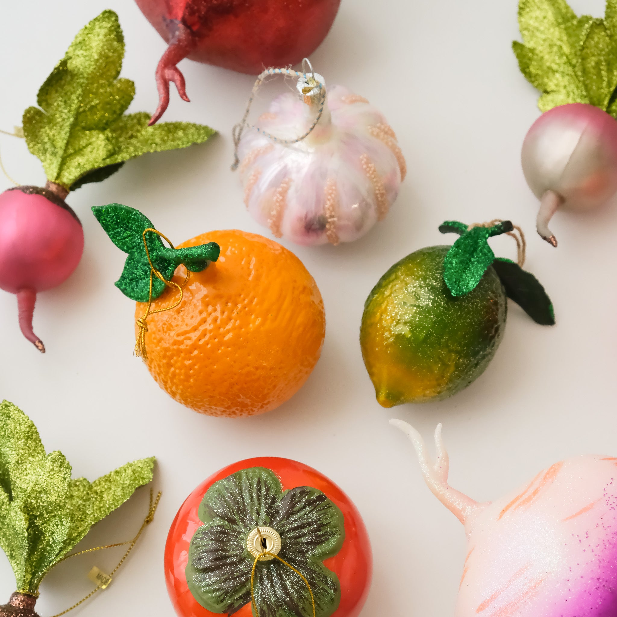 Vintage Heirloom Ornament - Orchard Orange