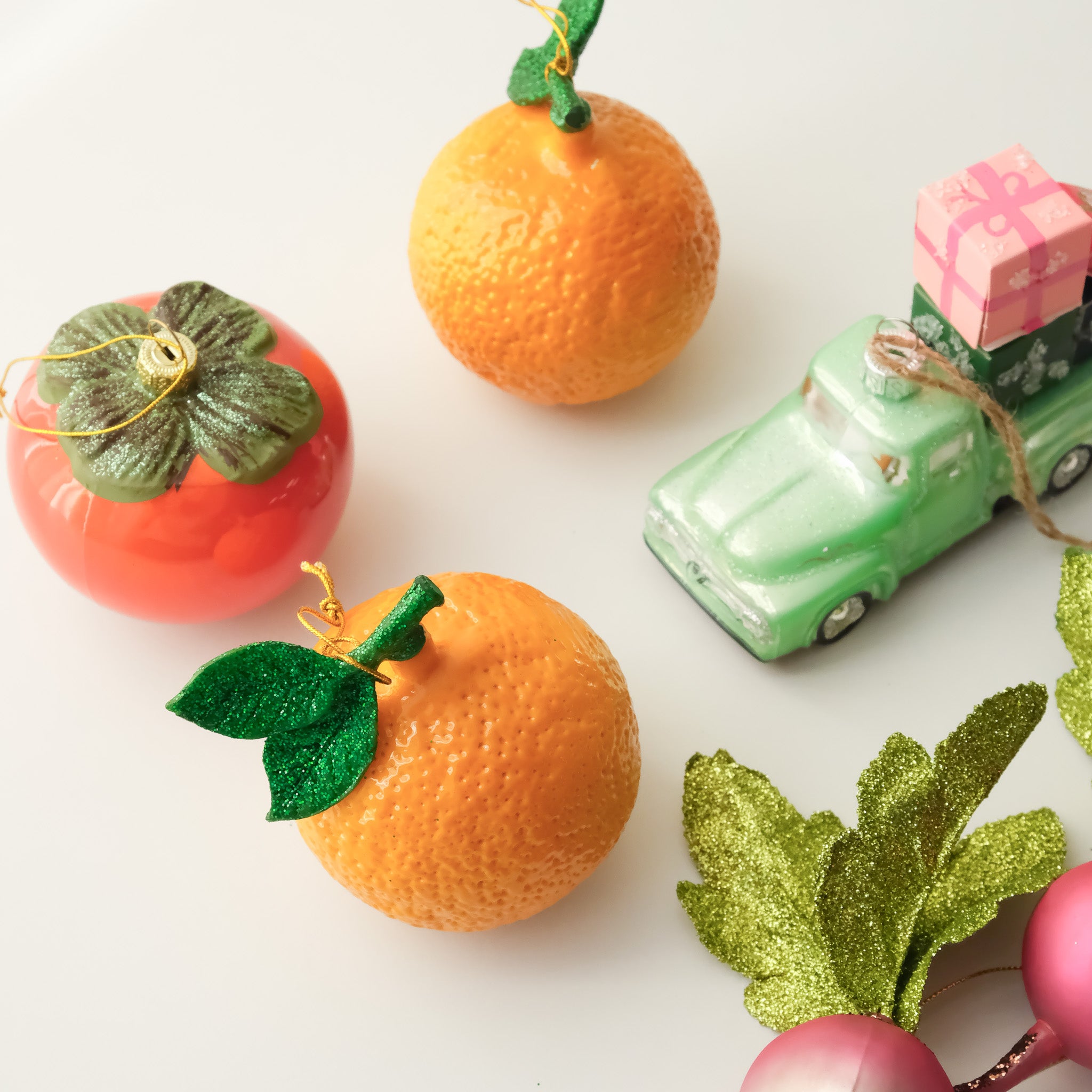 Vintage Heirloom Ornament - Orchard Orange