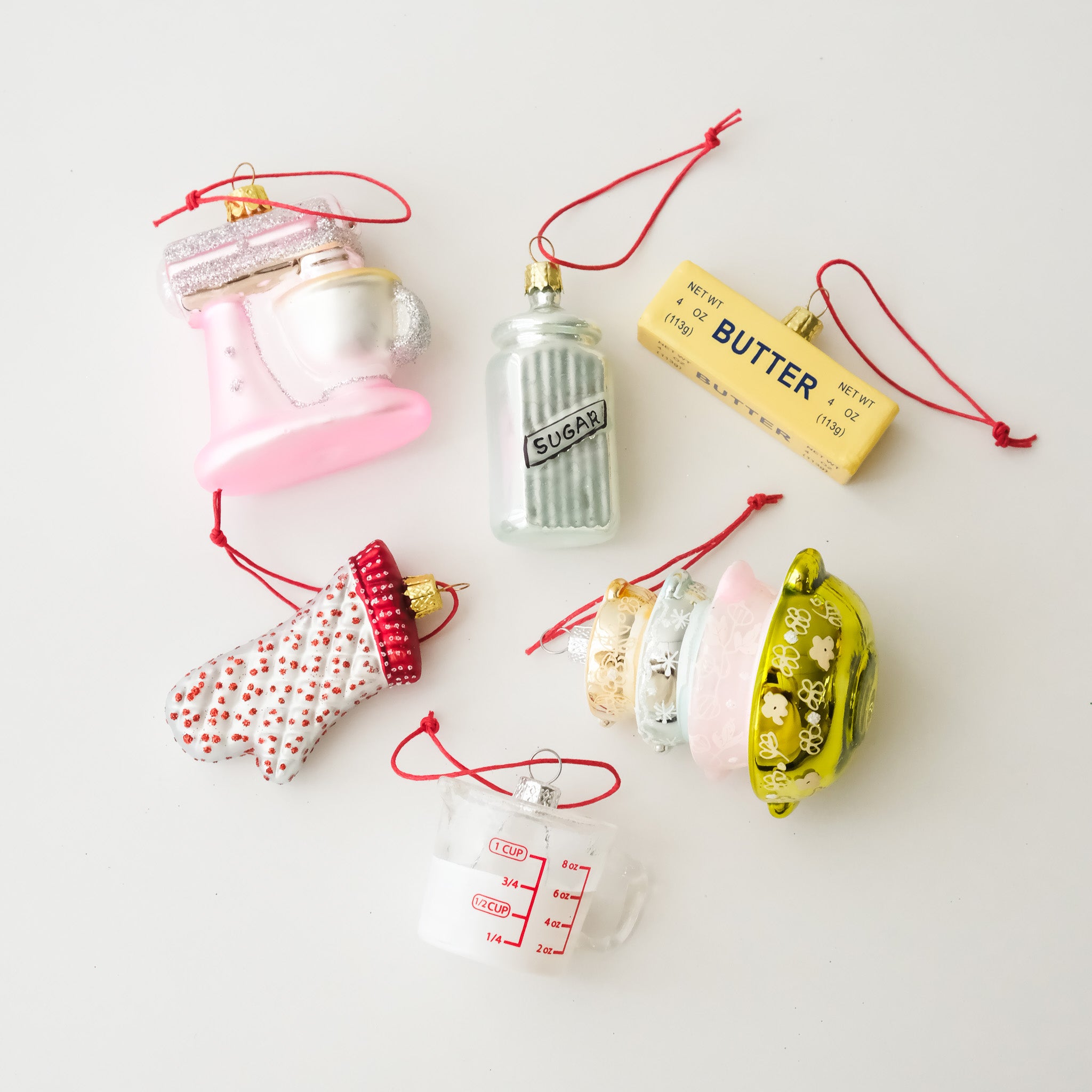 Vintage Heirloom Ornament - Christmas Kitchen Set
