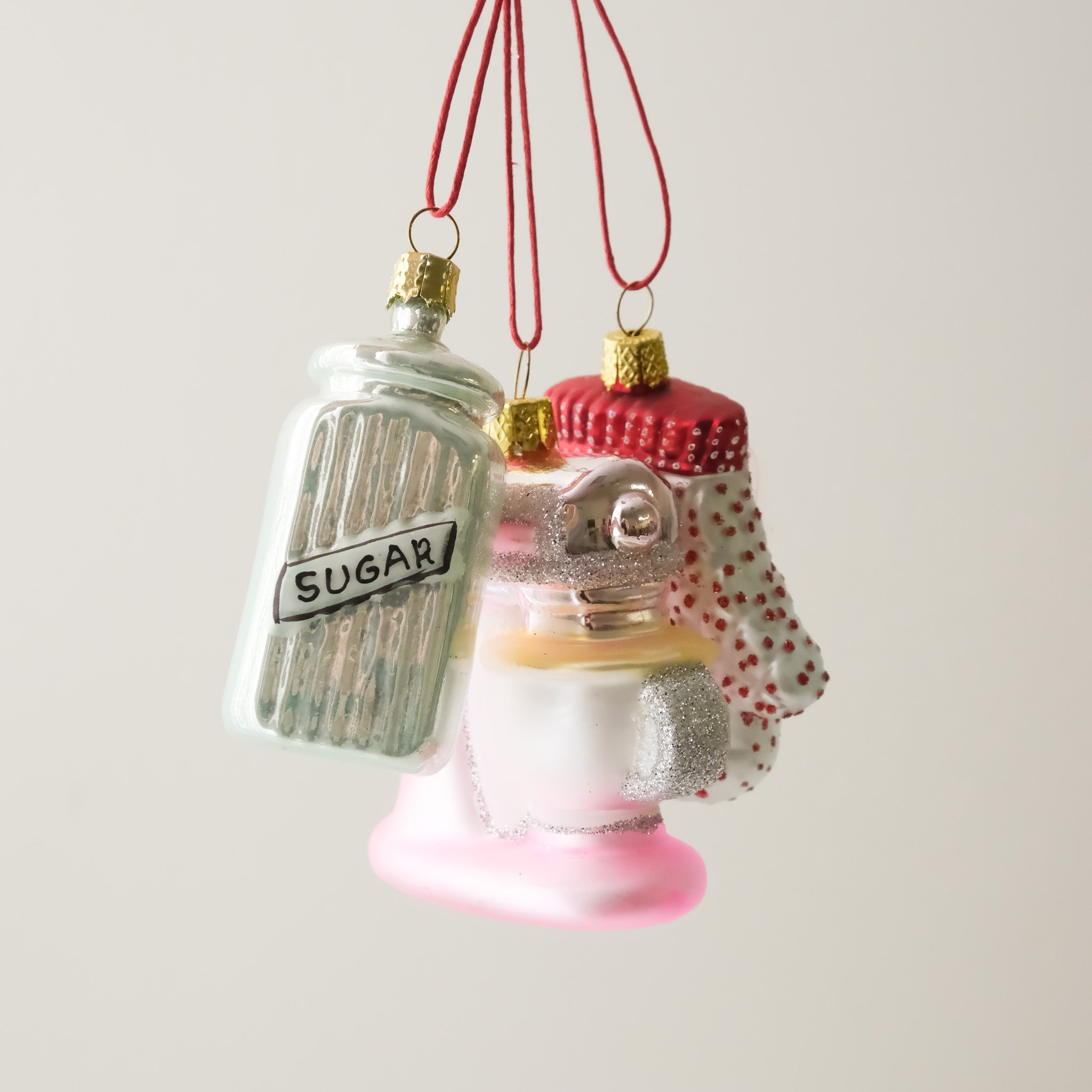 Vintage Heirloom Ornament - Christmas Kitchen Set