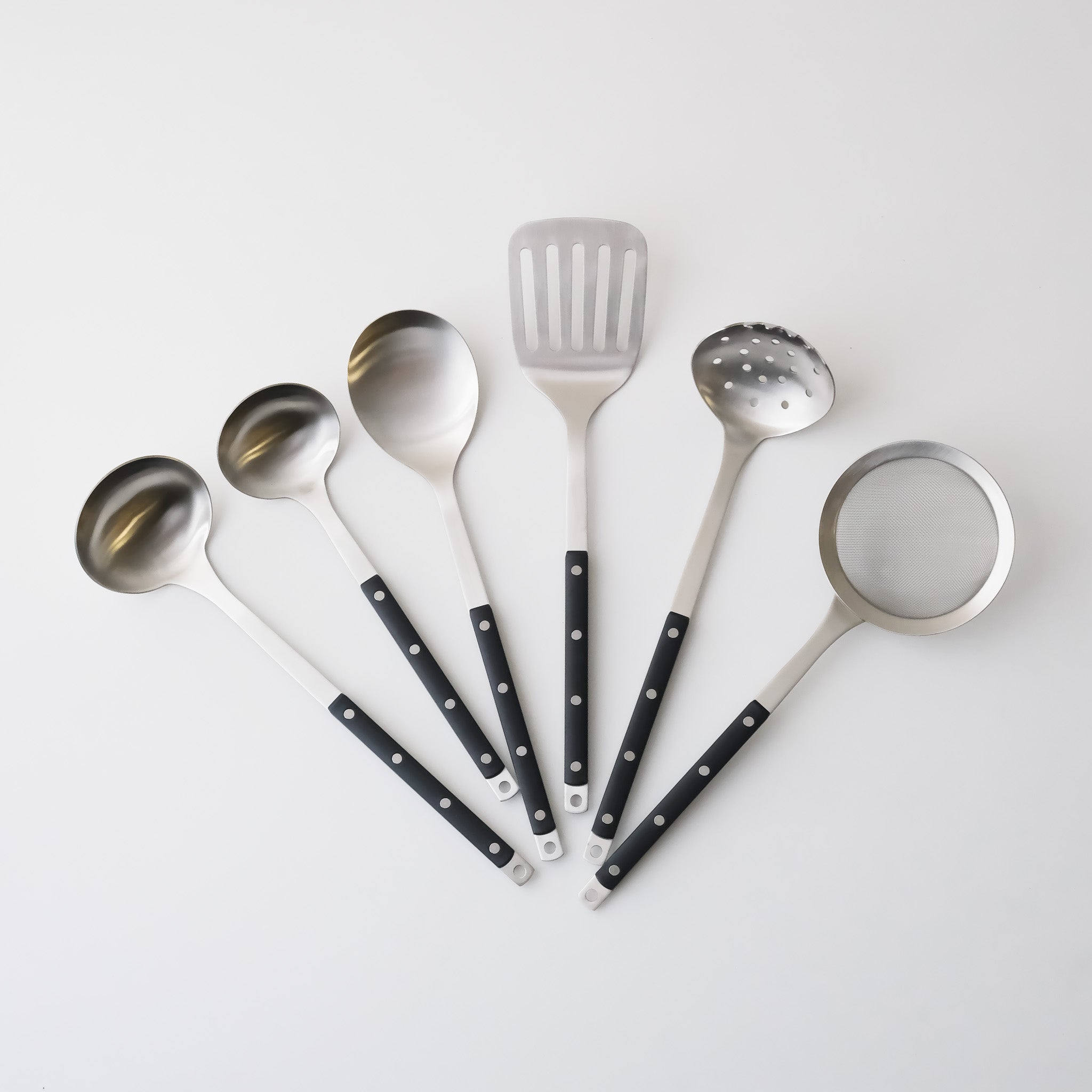 Bistro Cooking Tools (7 Options) - Black