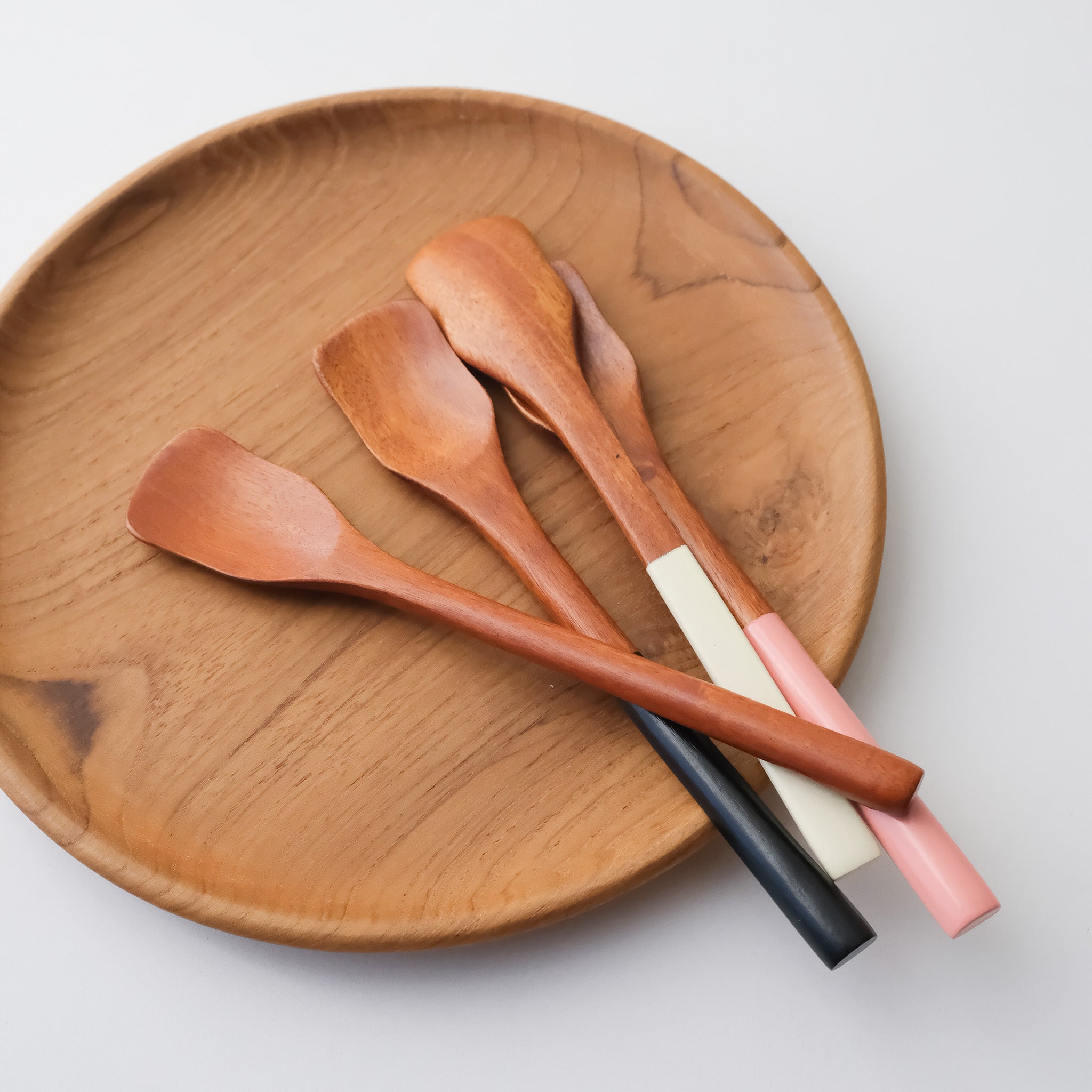 Wooden Mini Butter Spoon (4 colors)