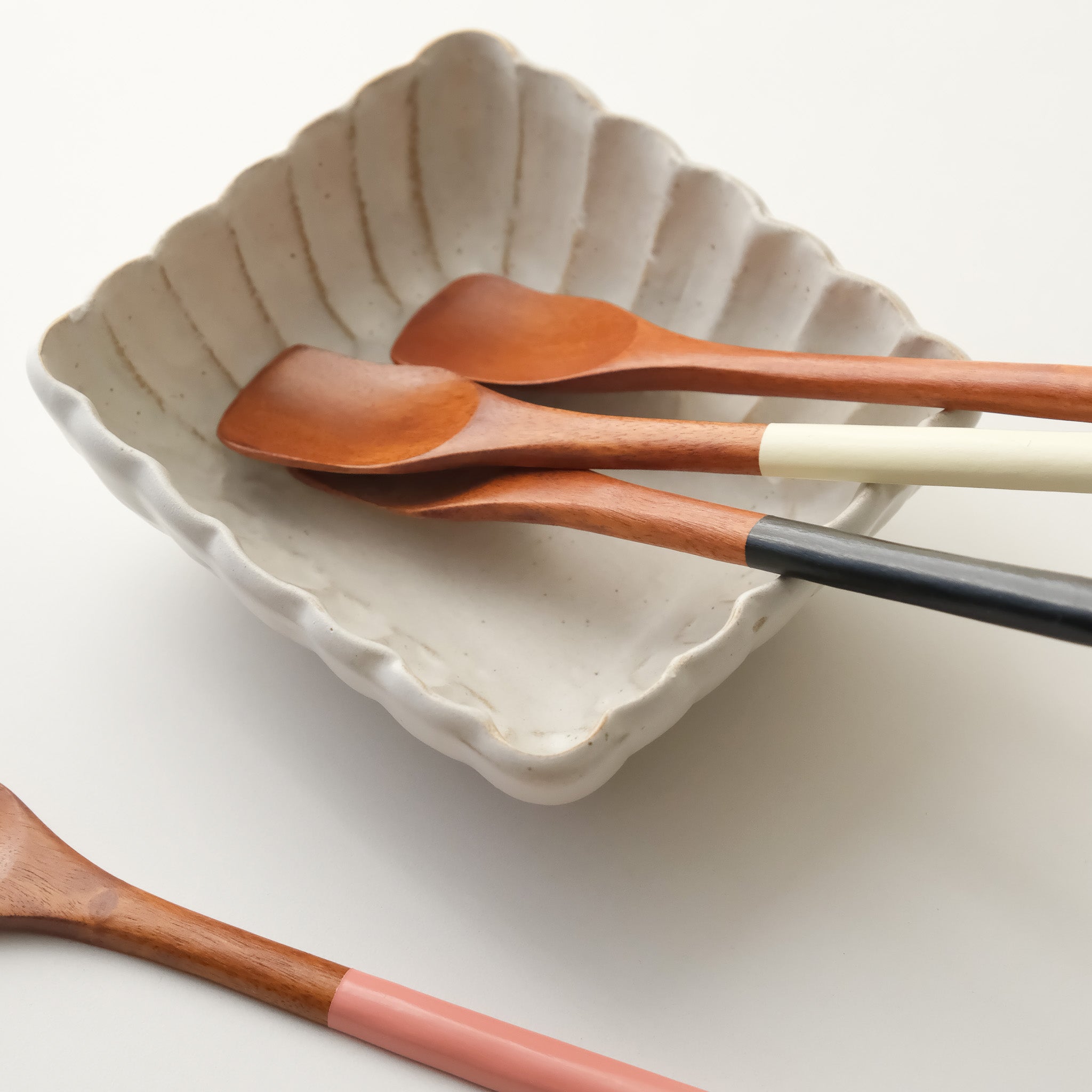 Wooden Mini Butter Spoon (4 colors)