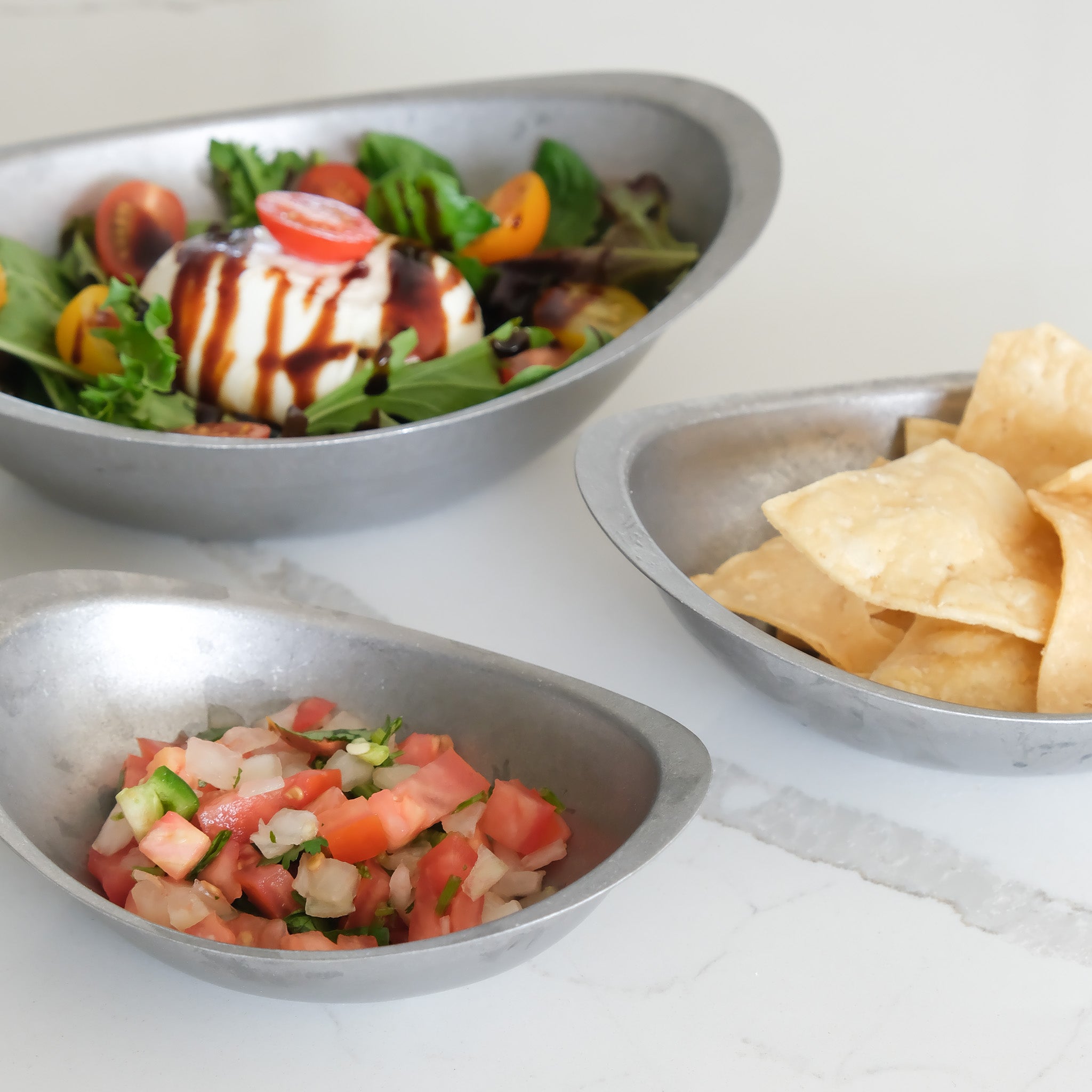 Agueda Vintro Series- Oval Bowls (3 Sizes)